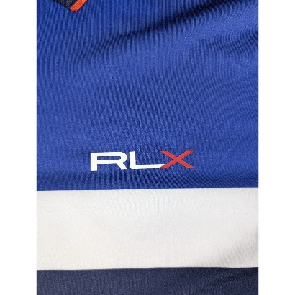 RLX Ralph Lauren Golf Polo Mens Large Casual Golf Shirt M Ryder Cup‎ 2014